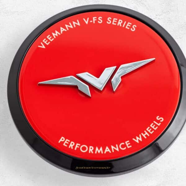 V-FS SERIES CENTRE CAPS - ROUGE (RED)