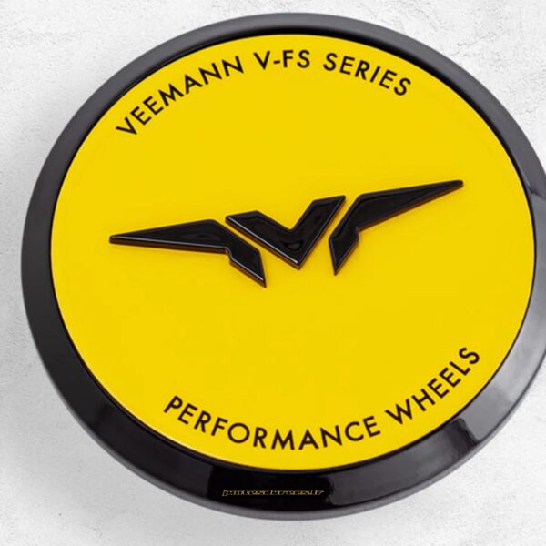 V-FS SERIES CENTRE CAPS - JAUNE (YELLOW)