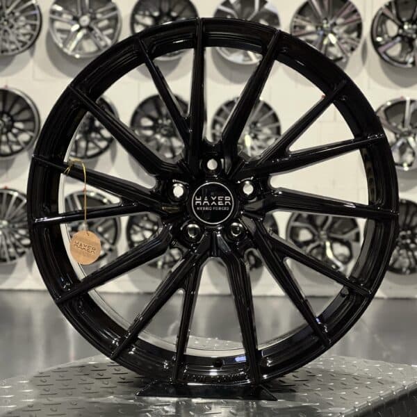 Haxer HX06F 20'' 5x112 Black HYBRID FORGED