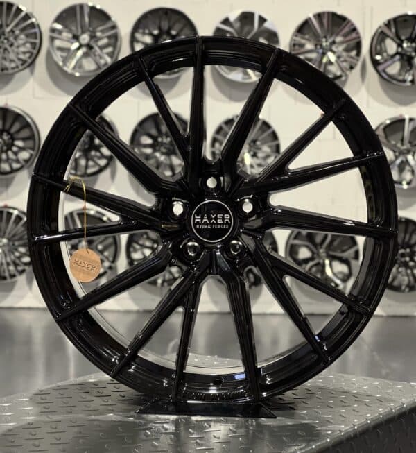 Haxer HX06F 20'' 5x112 Black HYBRID FORGED
