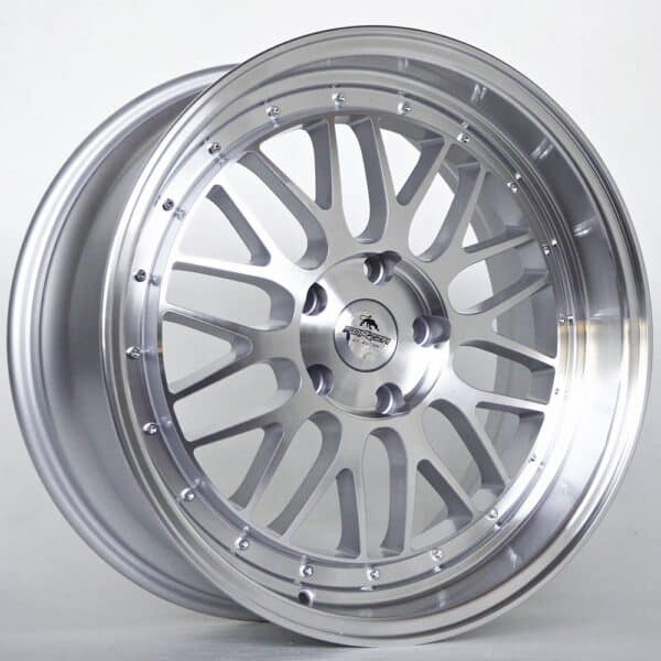FORZZA SPOT 19'' 5X120 Silver Face Machined