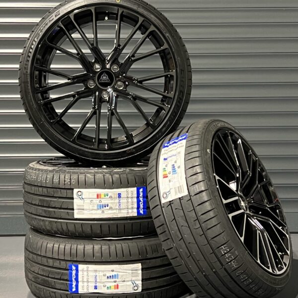 PACK ÉTÉ 4 Jantes + Pneus Style Audi RS3-R ABT 5x112 en 19" ' A3 S3 8P 8V 8Y '