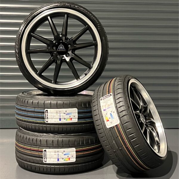 PACK ÉTÉ 4 Jantes + Pneus Style Mercedes GT R AMG en 20 '' 5x112 ' C Classe W205 W206 '