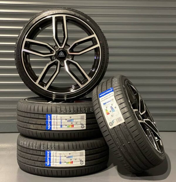 PACK ÉTÉ 4 Jantes + Pneus Style Audi S3 5x112 en 19" ' A3 S3 8P 8V 8Y '