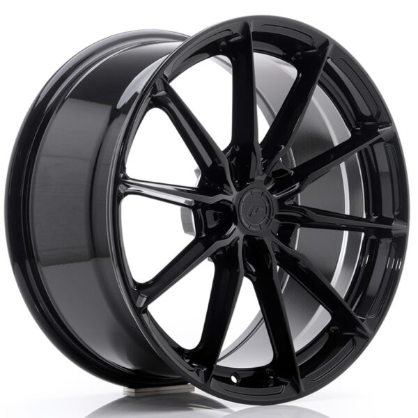 Set Japan Racing JR 37 Silver Gloss Black 19'' 5x120